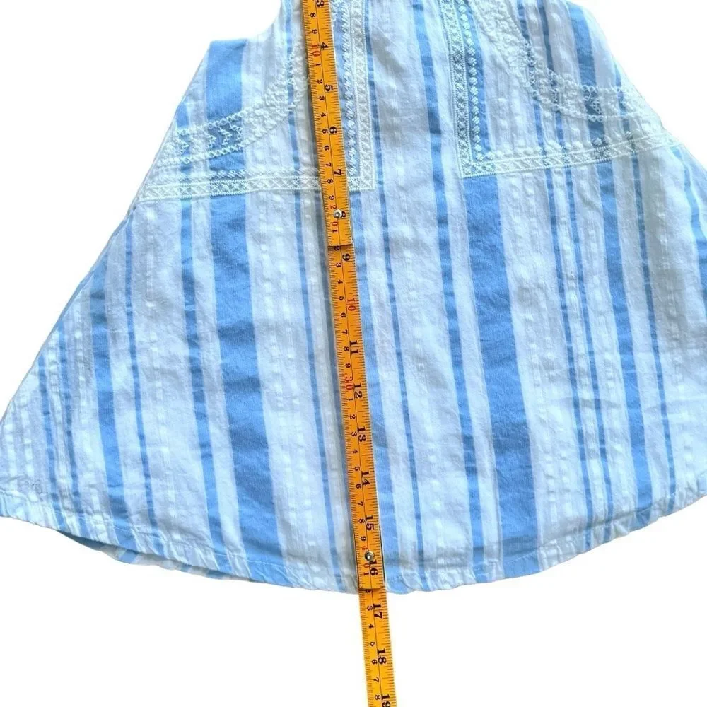 Tommy Bahama Baby Girl Sleeveless Keyhole Back Lined Summer Dress. 12 Months.